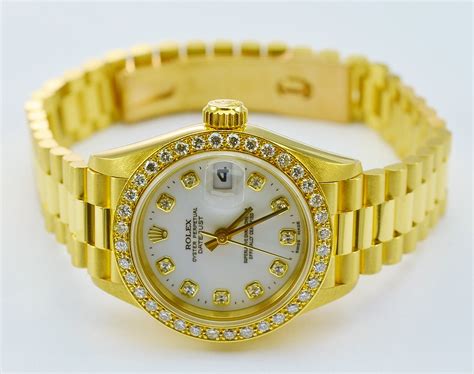 vintage ladies presidental rolex watch|rolex datejust with president bracelet.